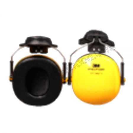 3M  PELTOR挂安全帽式耳罩 ,黄  H510P3E
